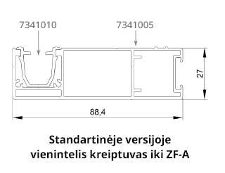 Prowadnice żaluzji fasadowych drutex